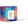 Nanocable Base de enchufe de pared Schuko con 2 puertos USB 2.4A Blanco
